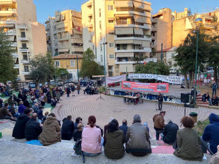 «Αυτός ο χώρος ανήκε στο λαό του Βύρωνα και δεν μπορεί κανείς να μας τον πάρει!»