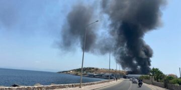 Φωτία στο Καρά Τεπέ και αποκλεισμός προσφύγων στον Έβρο