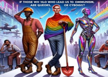 Τι θα απογίνει το κόμμα αν αυτοί/ες/α που μας οδηγήσουν στον κομμουνισμό, είναι βαριεστημένοι εργάτες, παρδαλοί ή cyborgs;