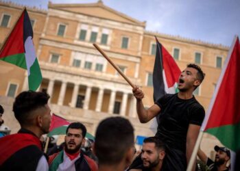 17 Νοεμβρίου 2024 – Πορεία στην πρεσβεία του Ισραήλ