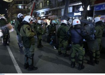 Ανακοίνωση της Αναμέτρησης για την αστυνομική βία και τη σύλληψη 112 διαδηλωτ(ρι)ών