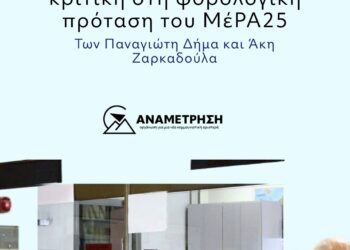 «Μικρά αφεντικά, μικροί φόροι;»: Μια αριστερή κριτική στη φορολογική πρόταση του ΜέΡΑ25